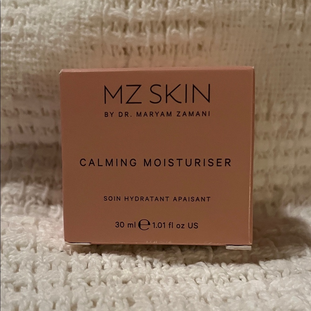 MZ Skin Calming Moisturiser - Soft Pink